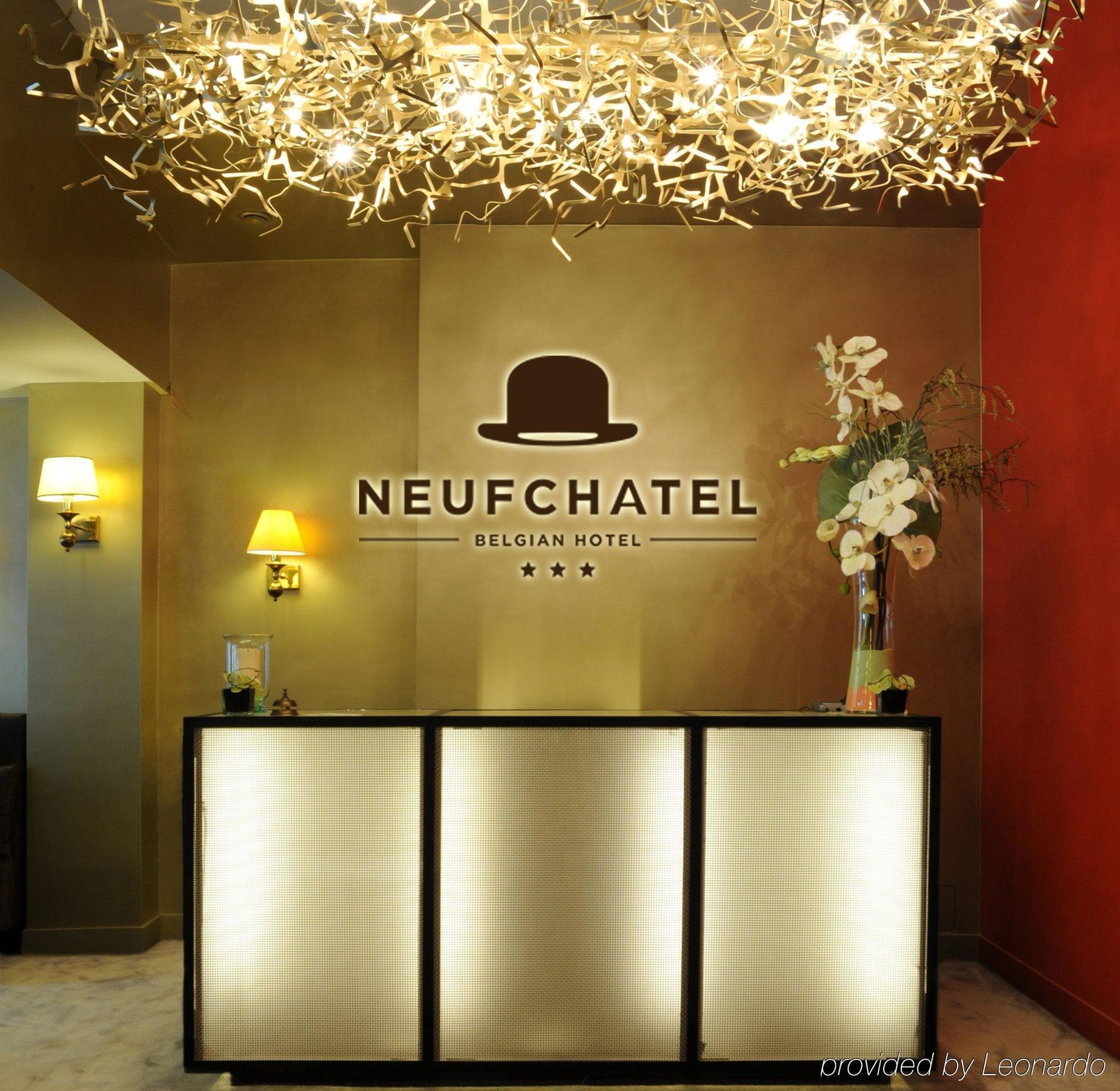 Hotel The Neufchatel Брюссель Интерьер фото
